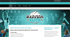Desktop Screenshot of madisonelite.com
